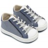 Baptismal Lace up Sneakers Babywalker EXC5199 in Blue Rois