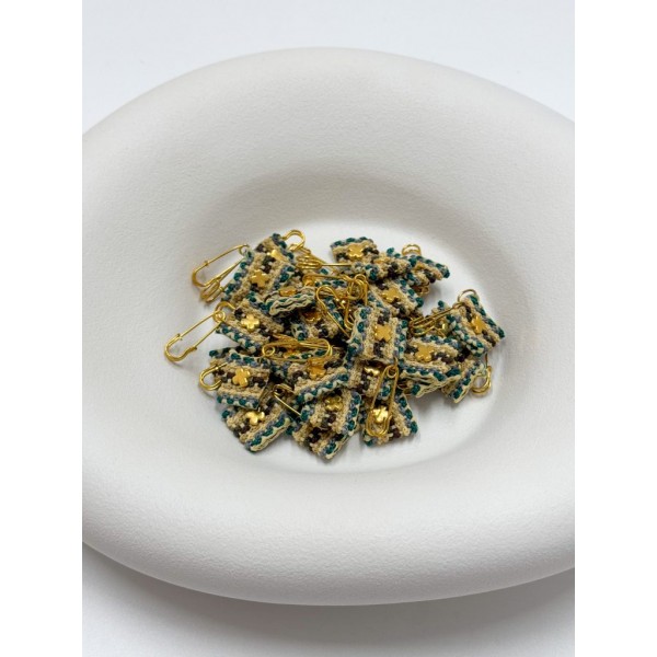 Μαρτυρικό βάπτισης καρφίτσα Celfie & Co H7