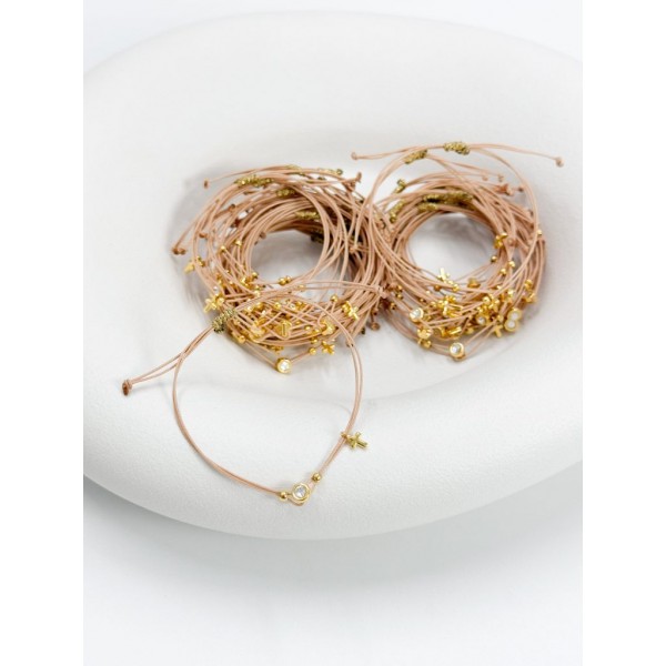 Μαρτυρικό βάπτισης βραχιόλι Celfie & Co D33