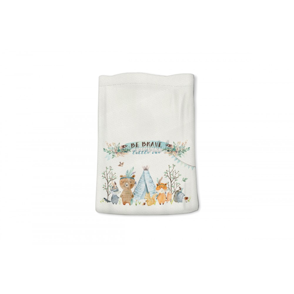 Μπομπονιέρα Βάπτισης Πουγκί Με Ζώα Του Δάσους ΤΧ1780Π