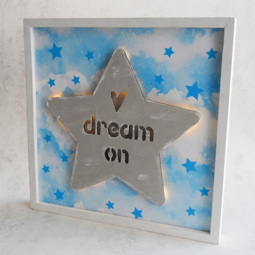 Frame with LED Lights "Asteriak" KN05 Frame with LED Lights "Asteriak" KN05
