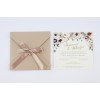 Wedding Invitation TG7700 with a romantic style and theme of Dusty Floral.