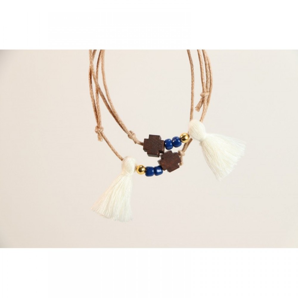 Mαρτυρικό βάπτισης βραχιολάκι Celfie & Co F77