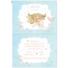 Mermaid themed summer baby shower invitation for girl LK521