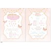 Baptism invitation for girl with bubbles, flags and LK607 butterflies