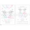 Baptism Invitation for Twins with Baby Elephants LTW23