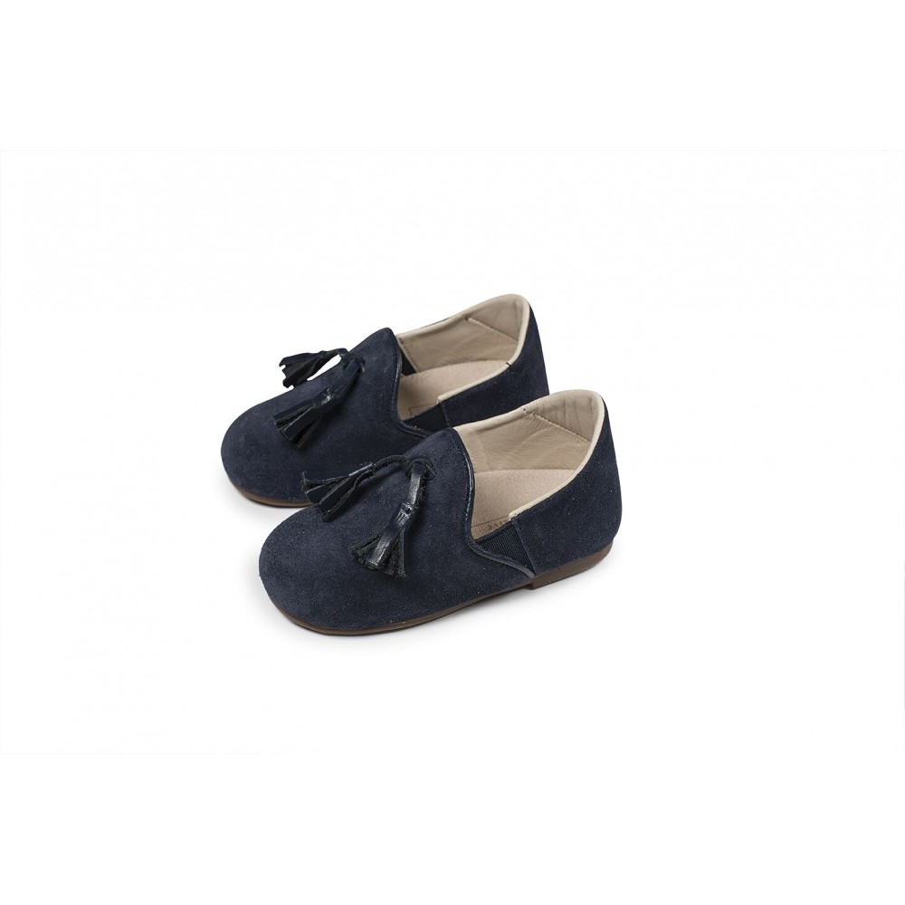 Baptist Suede LoAfer Babywalker for boy EXC5173B Baptist Suede LoAfer Babywalker for boy EXC5173B