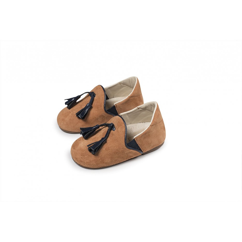 Baptist Suede LoAfer Babywalker for boy EXC5173A Baptist Suede LoAfer Babywalker for boy EXC5173A