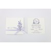 Wedding Invitation TG7694 in a romantic style of lavender.
