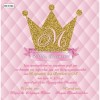 Financial Baptism Invitation for Girl Princess BK6104