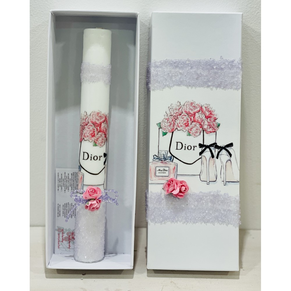 Easter candle Dior L07