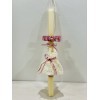 Easter candle with LA13 dresses