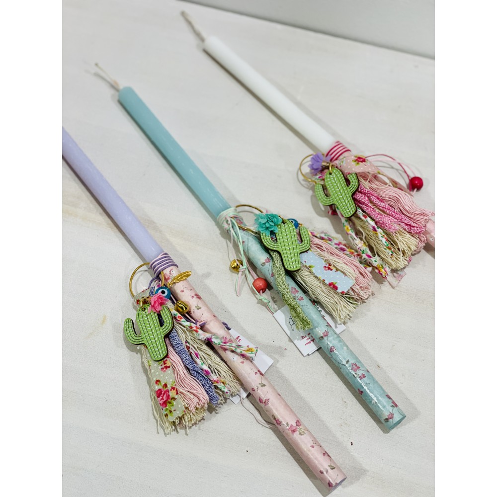 Easter candle with a keychain of La25 Easter candle with a keychain of La25