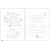 Christening invitation for girl Love you to the moon and back LK572