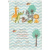 Baptism invitation for a boy Animals and trees LA253