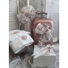 Complete christening set for girl with trolley suitcase SET 70