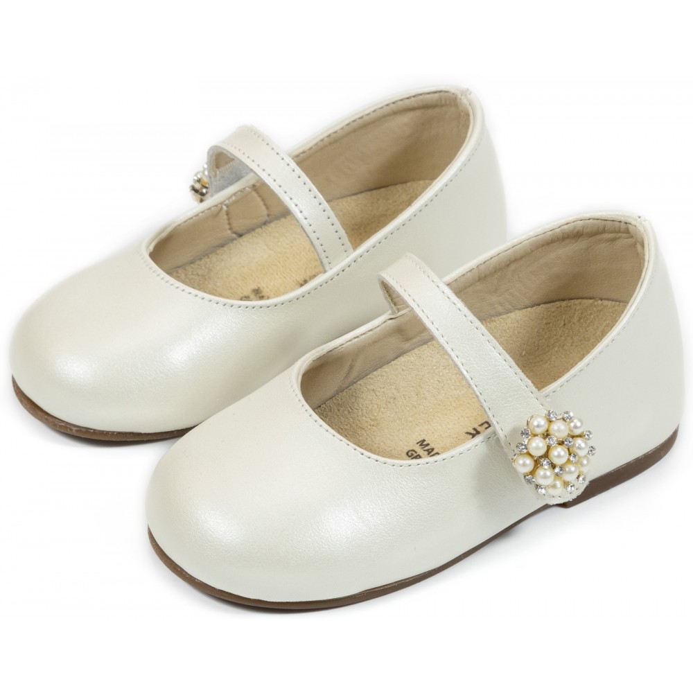 Babywalker baptismal shoe for girl bw4735