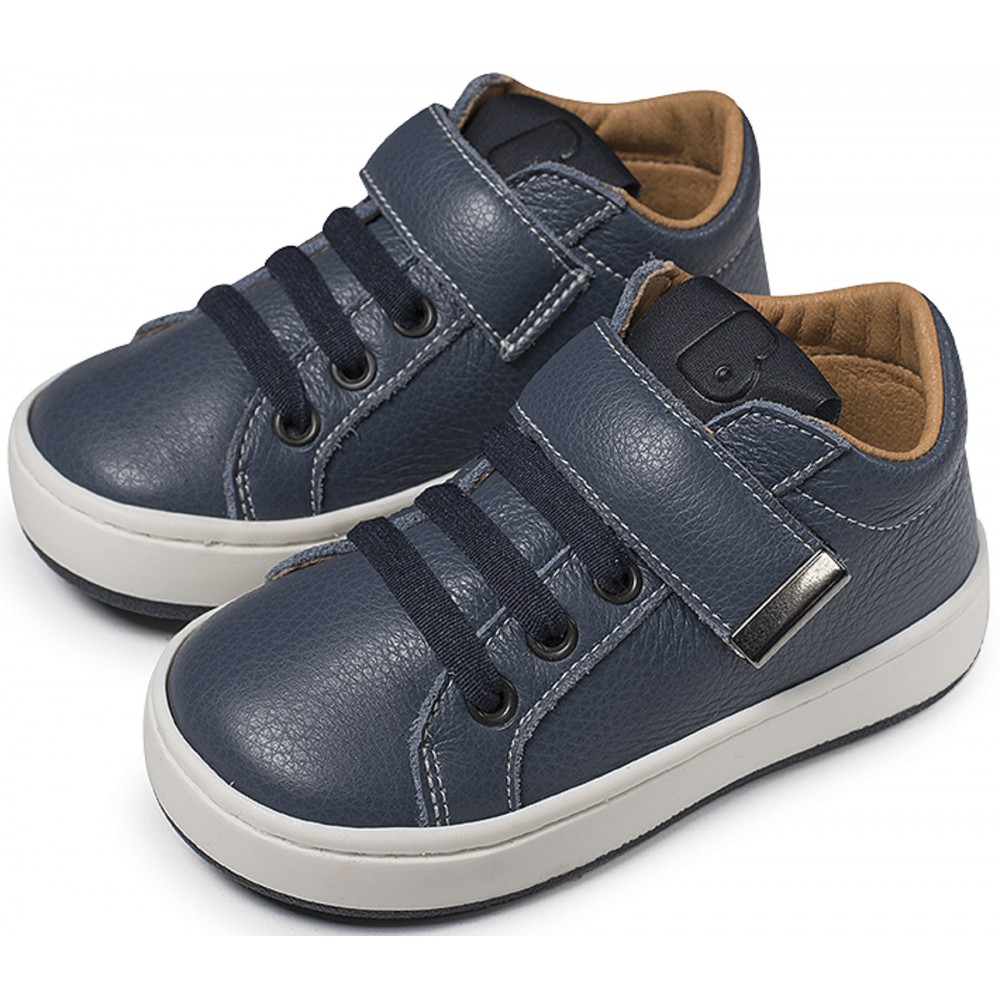 Baptist leather Sneaker Babywalker for boy EXC5163