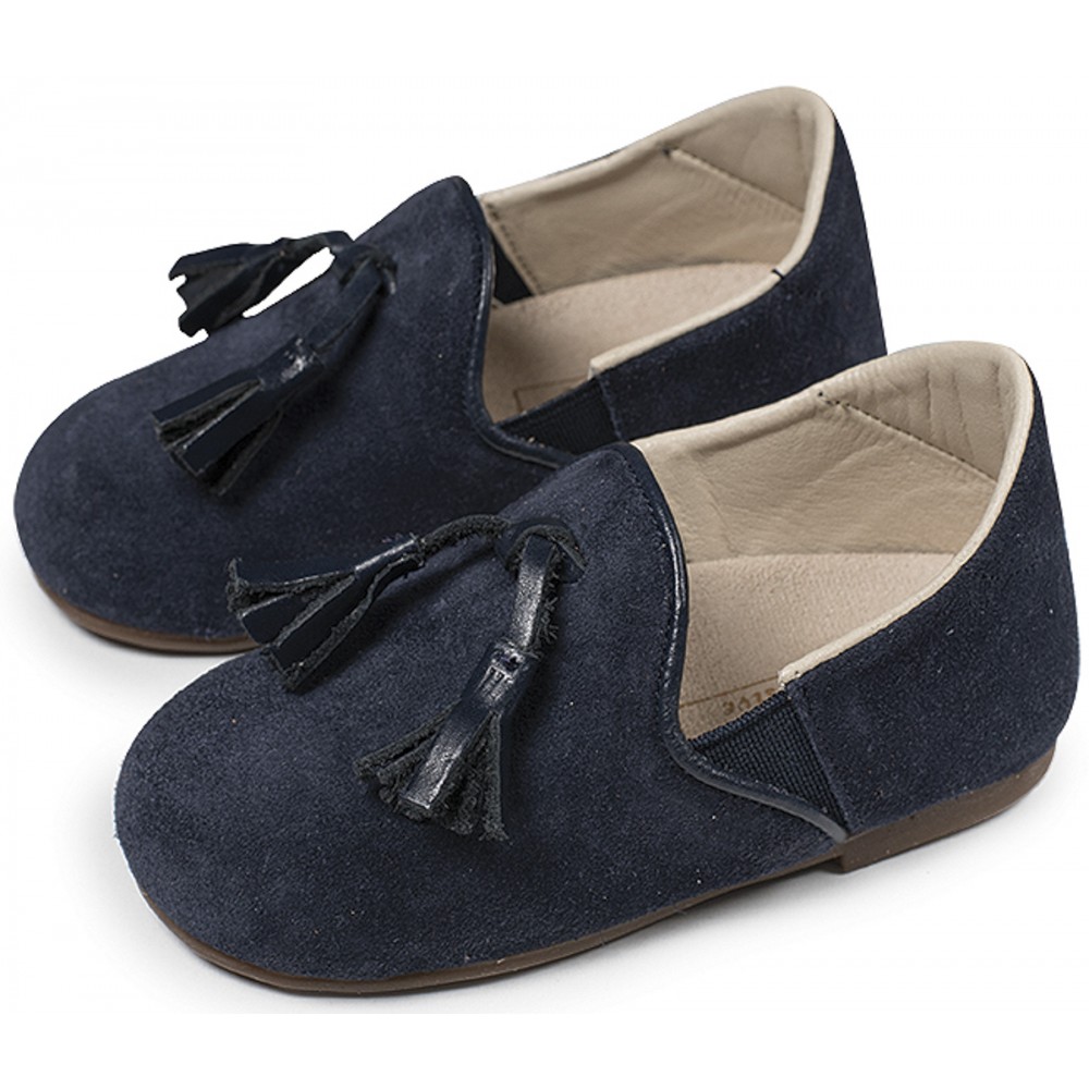 Baptist Suede LoAfer Babywalker for boy EXC5173A Baptist Suede LoAfer Babywalker for boy EXC5173A