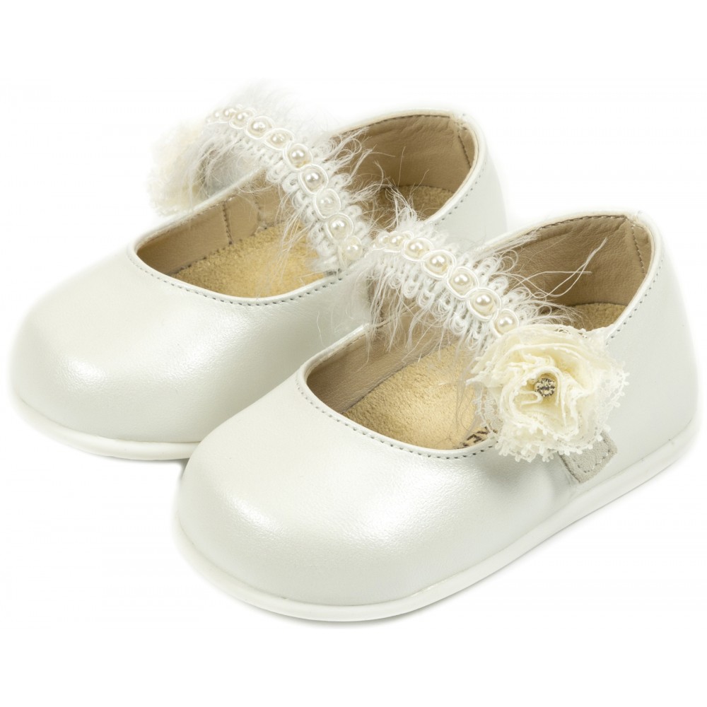 Babywalker baptismal shoe for girl pri2596