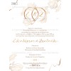Floral Invitation for Wedding-Baptism TS507