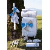 Complete Baptism Set For Boy Vespa Theme Trolley Suitcase SET-BBL 01