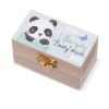 Christening Bonbonniere Panda PANDA 02 Wooden Box