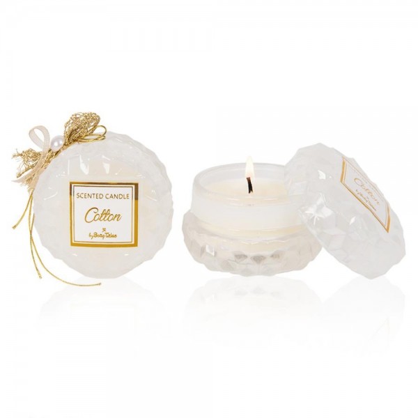 Μπομπονιέρα Αρωματικό Κερί Cotton ST00627