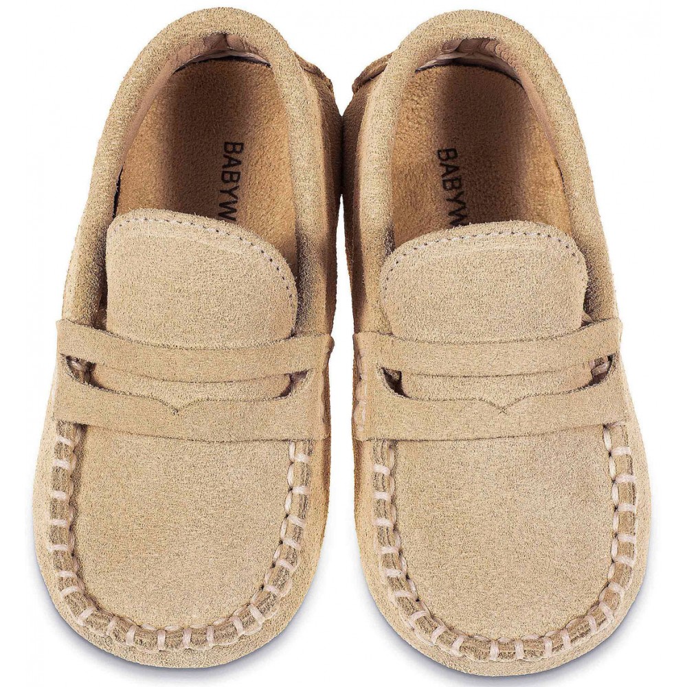 Βαπτιστικό Καστόρινο Loafer σε Τέσσερις Αποχρώσεις Babywalker BW4277